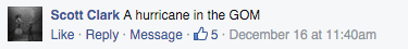 facebook hurricane GOM