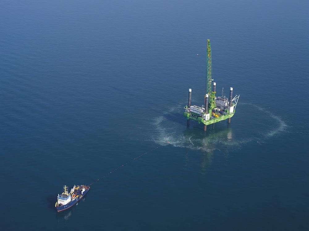 Goliath Installs Jacket Pin Piles at Baltic 2 Offshore Wind Farm
