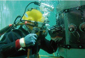 Engineers as divers a unique asset for Appledore