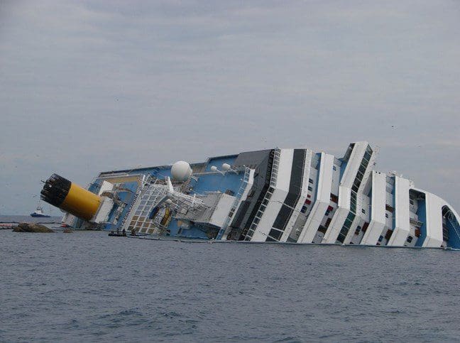 Raising the Concordia