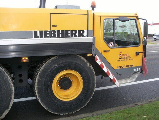 Liebherr Crane on Its Way to South Korea