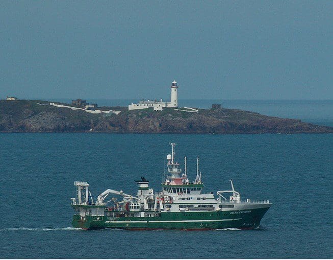 Celtic Explorer Reveals Atlantic Ocean Mountains
