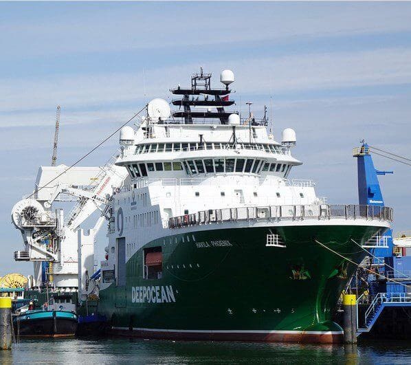 DeepOcean Bags Shell North Sea Survey Gig