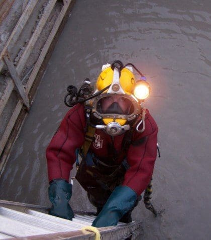 Diving as a profession