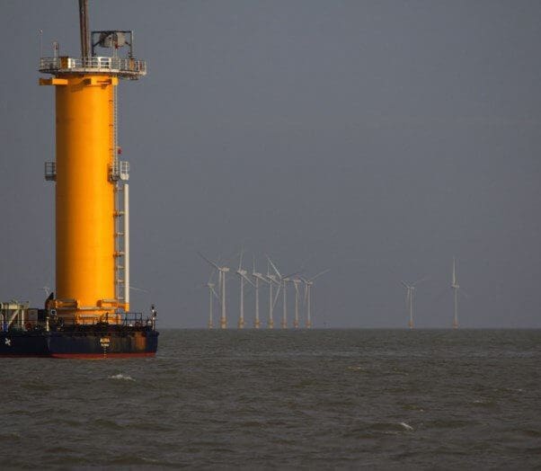 Nordsee One Foundations Installation Complete
