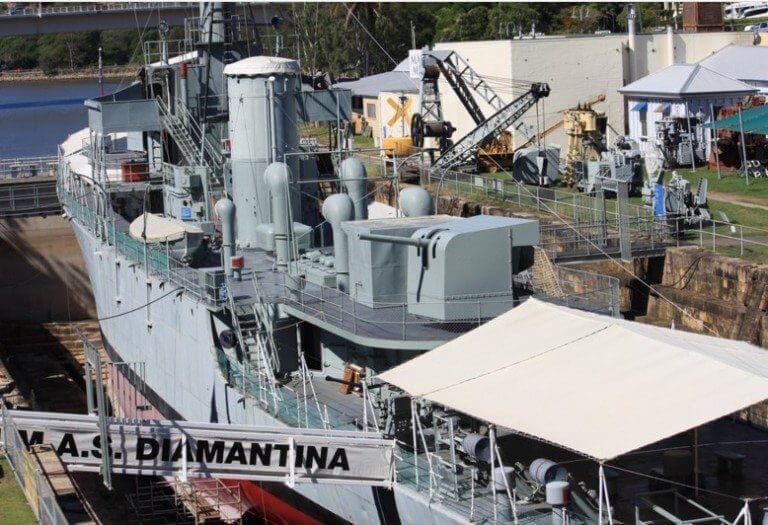 RAN Inspects Sunken Japanese Midget Submarine