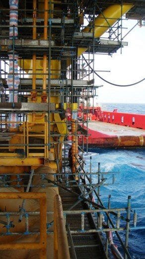 PHOTO: Culzean WHP Jacket En Route to UK