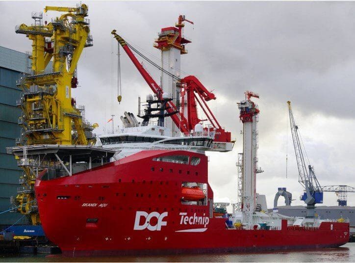 Skandi Açu Pipelay Vessel Christened