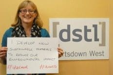 Dstl – supporting National Women in Engineering Day 2016